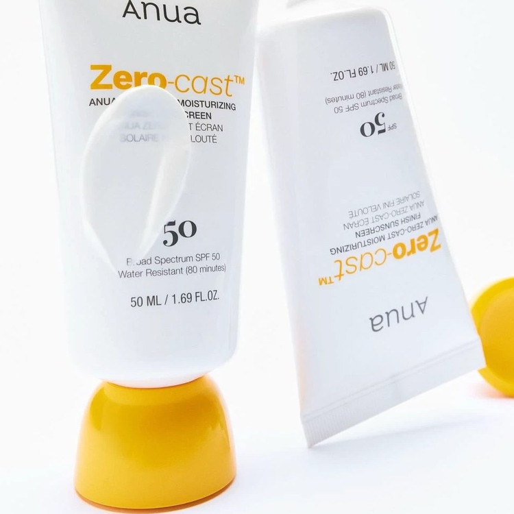 ضدآفتاب ابرسان زیرو کست آنوا SPF50+ حجم 50 میلیلیتر