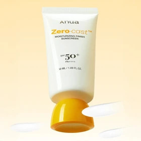 ضدآفتاب ابرسان زیرو کست آنوا SPF50+ حجم 50 میلیلیتر