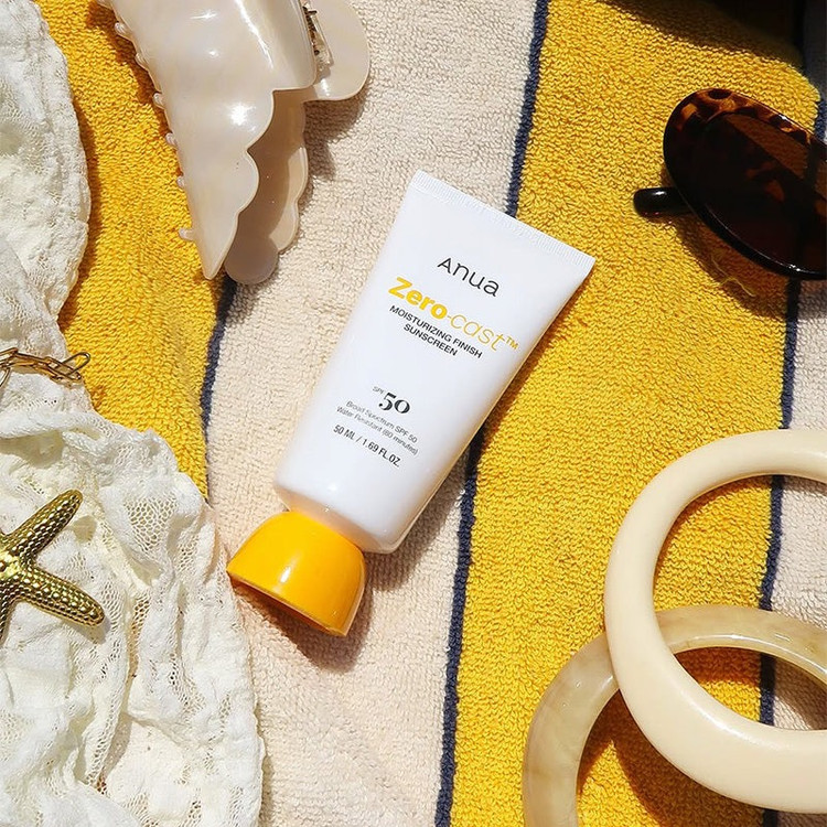 ضدآفتاب ابرسان زیرو کست آنوا SPF50+ حجم 50 میلیلیتر