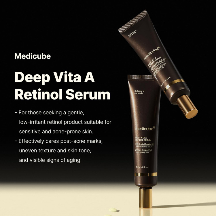 سرم رتینول مدی کیوب Medicube مدل Deep Vita A